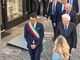 Marco Cogno cammina assieme al presidente Sergio Mattarella