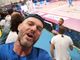 Fabio Badino al Pala Bus Company con i Pinerolo Boys