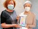 Il tablet della solidarietà all’Istituto di riposo di Villafranca Piemonte