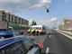 Incidente in tangenziale Sud, coinvolti tre mezzi: grave un motociclista