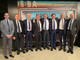 Da sx Davide Adolfo Ferré (Valdostana), Alberto Osenda (Casalgrasso e Sant’Albano Stura), Giovanni Claudio Olivero (Cherasco), Sergio Marro (Boves), Elia Dogliani (BeneBanca), Giorgio Fracalossi (Cassa Centrale), Livio Tomatis (Caraglio), Paolo Blangetti (Pianfei e Rocca de’ Baldi).