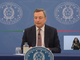 Il premier Mario Draghi in conferenza stampa