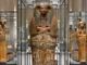 Mummie all'interno del museo Egizio di Torino