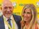 La neopresidente Cristina Brizzolari con il delegato confederale Bruno Rivarossa