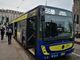 bus con corsa deviata