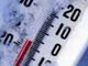 Termometro con basse temperature e gelo