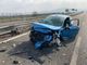 Paura in tangenziale: auto ribaltate o mezze distrutte, fortunatamente i feriti non sono gravi