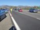 auto dopo un incidente in tangenziale