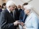 Il presidente Mattarella con Maria Sole Agnelli Il presidente Mattarella con Maria Sole Agnelli