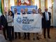 Persone all'inaugurazione di Ocean Live Park