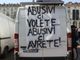 La protesta degli ambulanti