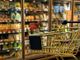 carrello della spesa in un supermercato