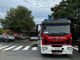 Autobus della linea 43 va a fuoco di fronte all'ospedale San Luigi
