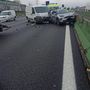 Incidente lungo la tangenziale di Torino all'altezza di Collegno Incidente lungo la tangenziale di Torino all'altezza di Collegno