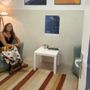 Francesca Gardiol nei locali di Rete Dafne
