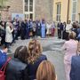 L’inaugurazione di stamattina