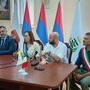 La delegazione pinerolese in visita a Derventa a luglio La delegazione pinerolese in visita a Derventa a luglio
