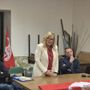 Lara Pezzano con alla sua destra Elio Richiardone