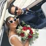 Mattia Vignolo con la moglie Emilie Richiardone il giorno del loro matrimonio
