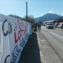 Manifestazione contro le armi e la guerra davanti alla Collins Aerospace a Luserna San Giovanni [VIDEO]