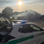 Polizia locale e Vigili del fuoco hanno domato l'incendio a Nichelino Polizia locale e Vigili del fuoco hanno domato l'incendio a Nichelino