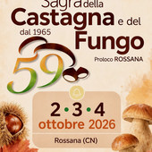 Rossana – Sagra della Castagna e del Fungo: quando a finire in tavola è il bosco autunnale Rossana – Sagra della Castagna e del Fungo: quando a finire in tavola è il bosco autunnale