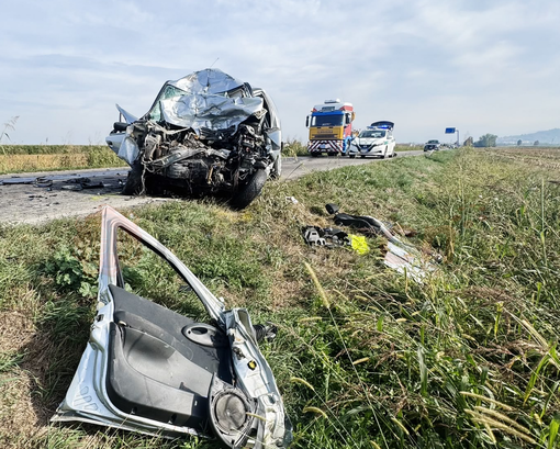 La scena dell'incidente La scena dell'incidente