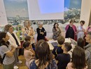 L'inaugurazione della mostra