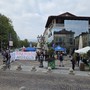 Gazebo dei vannacciani: in piazza Facta a Pinerolo la protesta