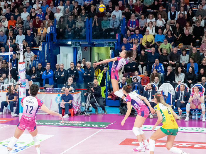 Un punto contro Bergamo dello scorso campionato (foto di Christian Bosio) Un punto contro Bergamo dello scorso campionato (foto di Christian Bosio)