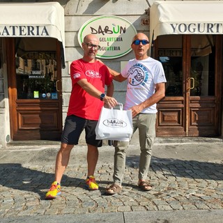 La Gelateria Dabun pedala con Marco per regalare sorrisi ai bambini