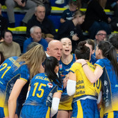 Le  monvisine con coach Nica (foto di Christian Bosio)