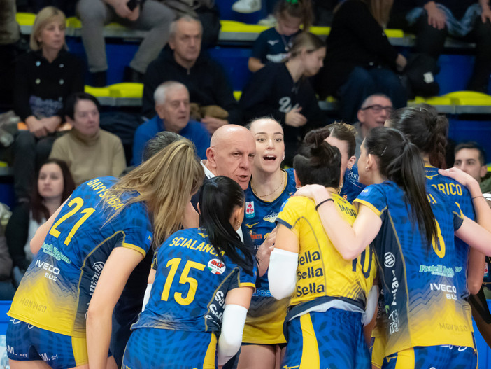 Le  monvisine con coach Nica (foto di Christian Bosio)