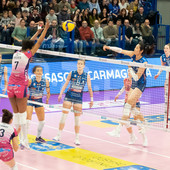 Uno scambio della gara della scorsa stagione (foto di Christian Bosio)