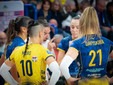 La squadra a rapporto da coach Marchiaro (Foto di Christian Bosio)