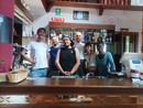 Da sinistra Lorenzo Boulard, Gianluca Carone, Nicholas Trucco, Gioele Bricco, Justine Racca e Dhoa Sappé Da sinistra Lorenzo Boulard, Gianluca Carone, Nicholas Trucco, Gioele Bricco, Justine Racca e Dhoa Sappé