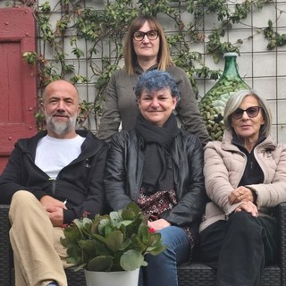 Da sinistra Grognardi, Benecchio e Balossino, in piedi Chiurato