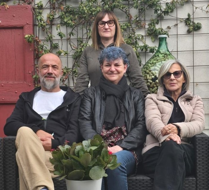Da sinistra Grognardi, Benecchio e Balossino, in piedi Chiurato Da sinistra Grognardi, Benecchio e Balossino, in piedi Chiurato