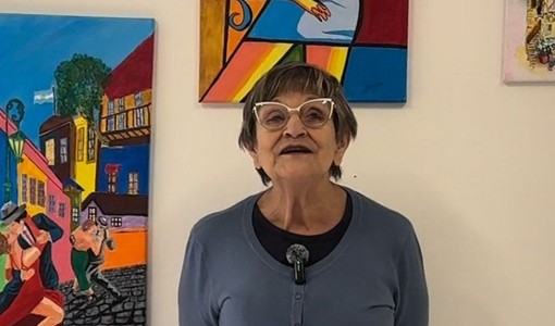 L’artista 84enne Alicia Beatriz Martinez presenta la sua prima esposizione personale a Perosa Argentina
