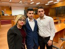 La Cassazione chiede Appello bis per Alex Pompa, qui con la madre e il fratello
