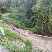 Una frana di strada Cuccia dell’ottobre 2024 Una frana di strada Cuccia dell’ottobre 2024