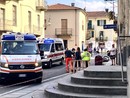 Scontro tra auto e motorino in centro a Bricherasio Scontro tra auto e motorino in centro a Bricherasio