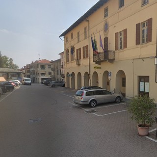 La posta di Bricherasio in piazza Santa Maria
