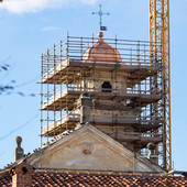 I lavori a San Bernardino (foto di Christian Bosio)