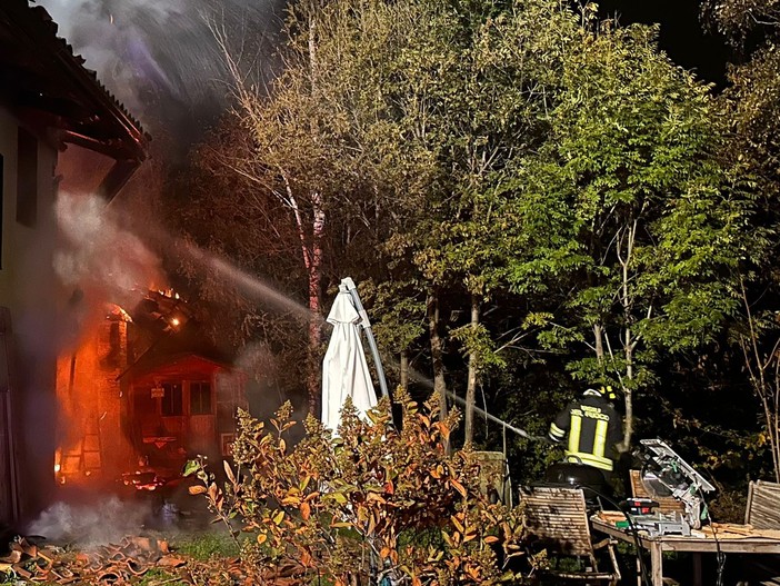 L’intervento di ieri a Bricherasio