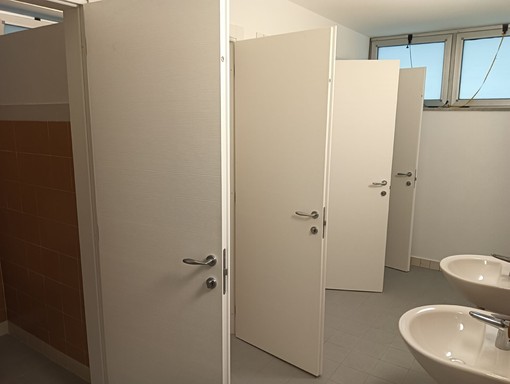 I bagni femminili I bagni femminili