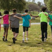 Gli alunni dell’Istituto Caffaro di Bricherasio in marcia per la pace