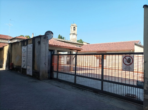 Il cantiere fermo