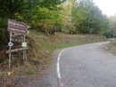La strada per la Comba Carbonieri