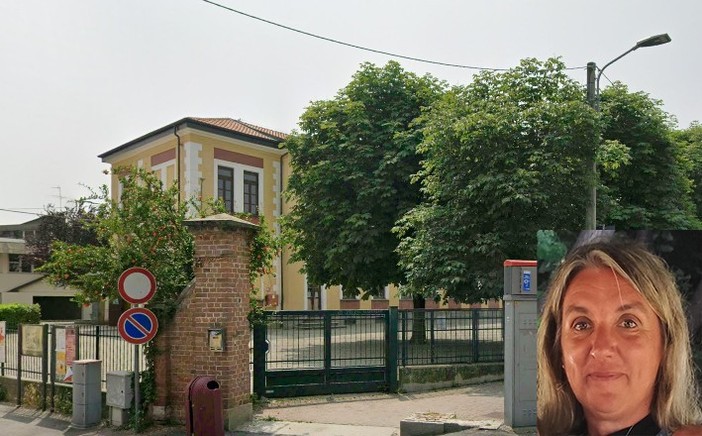 Le elementari di Bricherasio con la nuova dirigente nel riquadro